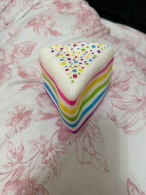 RARE trendy rainbow cake from Five Below